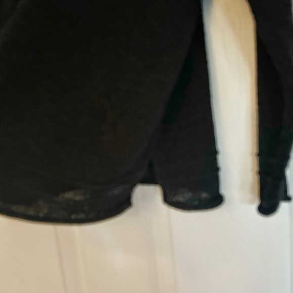 Lord & Taylor Woman Black Lightweight Knit Sweater Size 1X - Picture 2 of 10